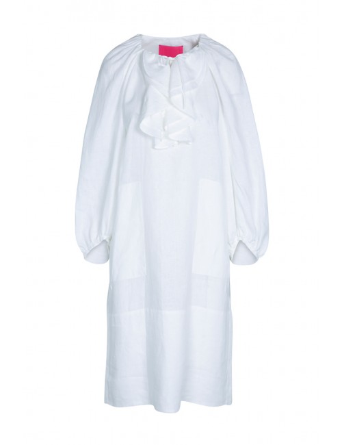 Vestido camisero blanco