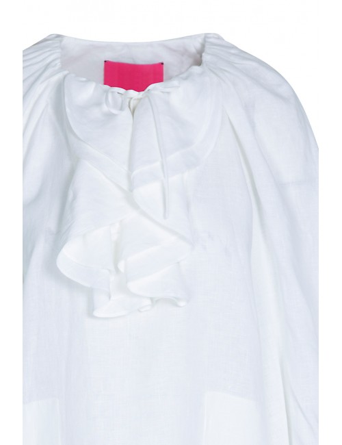 Vestido camisero blanco