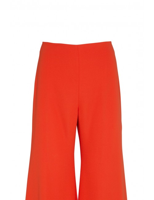 Pantalón culotte naranja